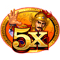 5X symbole multiplicateur