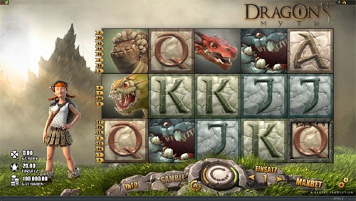 Jeu de machines à sous dragon's Myth