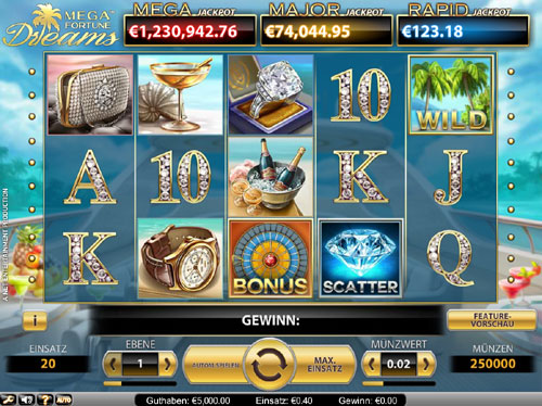 Jackpot Mega Fortune Dreams