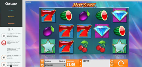 Emplacement Mobile Hot Sync