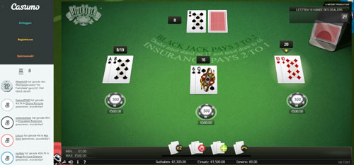 Blackjack Casumo