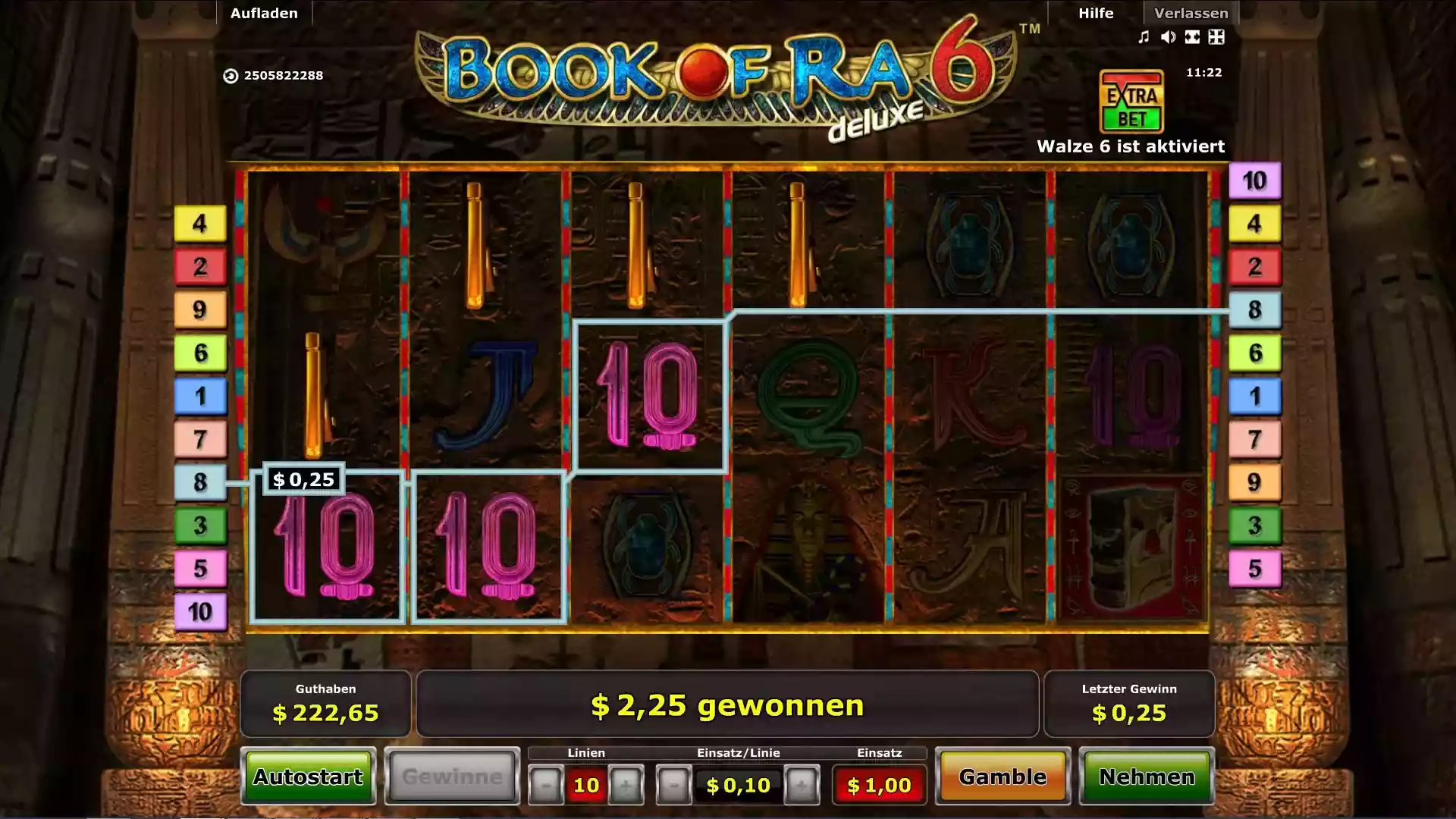 Book of Ra 6 Deluxe