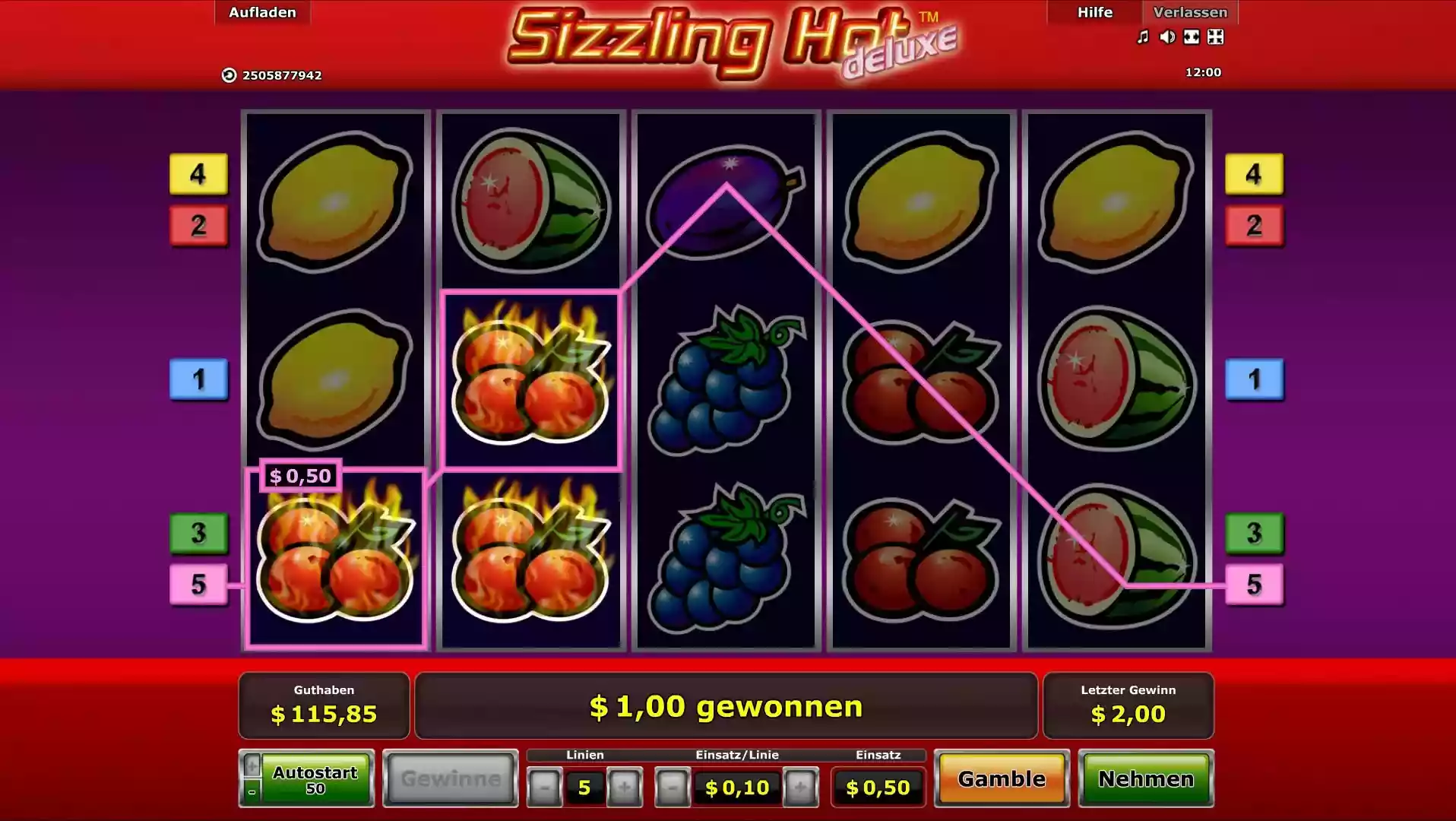 Sizzling Hot Deluxe