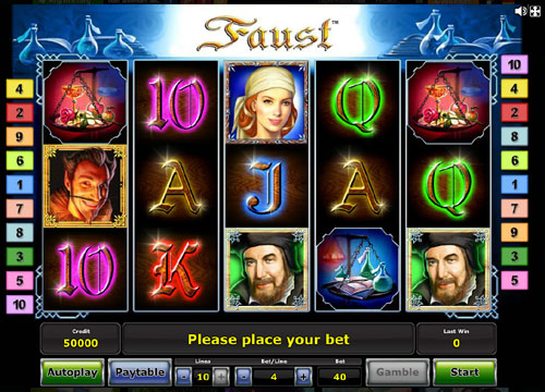 Faust Machine À Sous