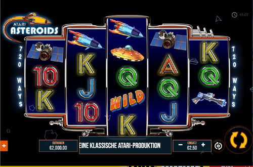 Atari Asteroids Jeu