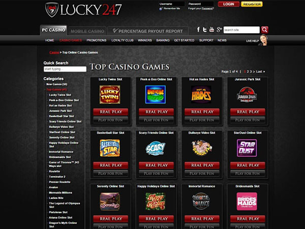 Lucky247 Machines À Sous
