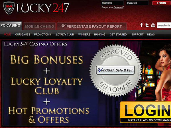Lucky247 Promotions