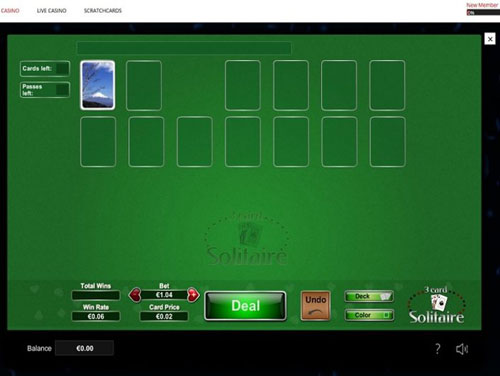 3 Card Solitaire