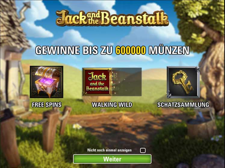 Jack and the Beanstalk jeu