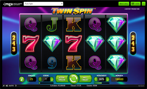 Twin Spin Jeu