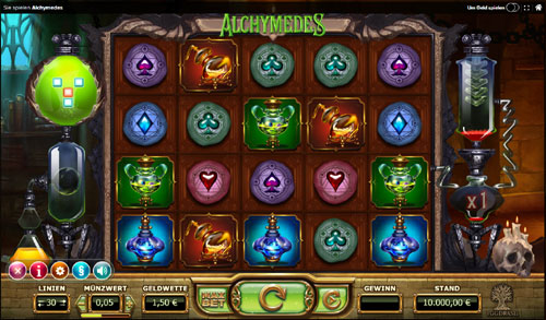 Alchymedes Jeu De Machine À Sous