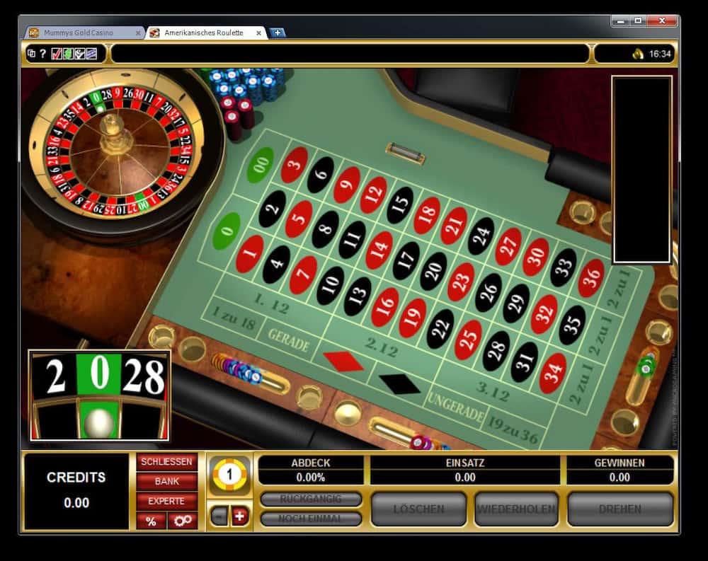 Roulette Américaine