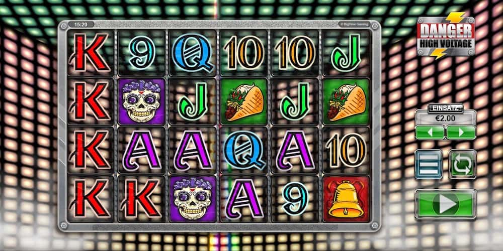 Danger Haute Tension dans PlayAmo de Casino en Ligne