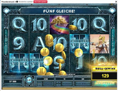 Thunderstruck 2 Gagnant