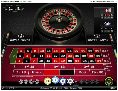 Royal Panda Roulette