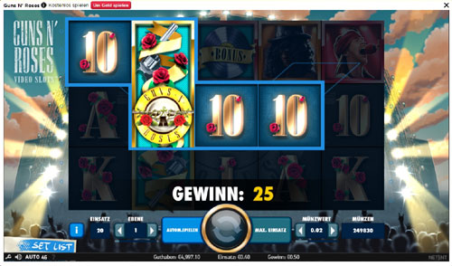 Guns N ' Roses Jeu