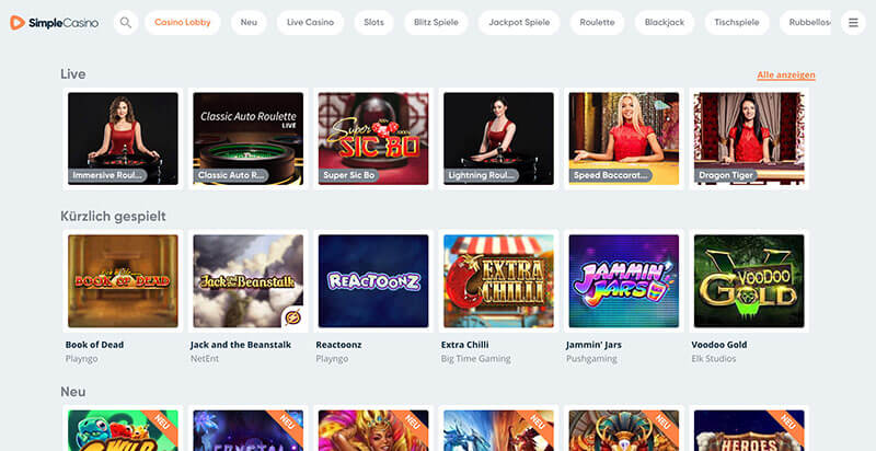 Simplecasino Home