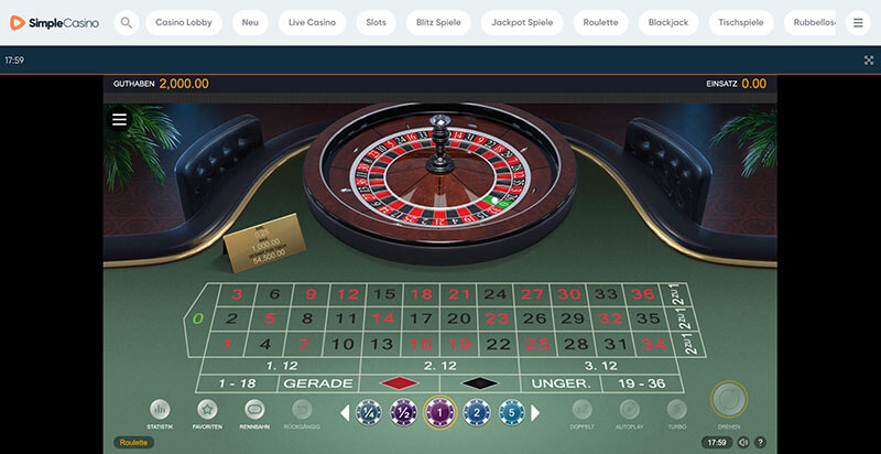 Simplecasino De Roulette En Live