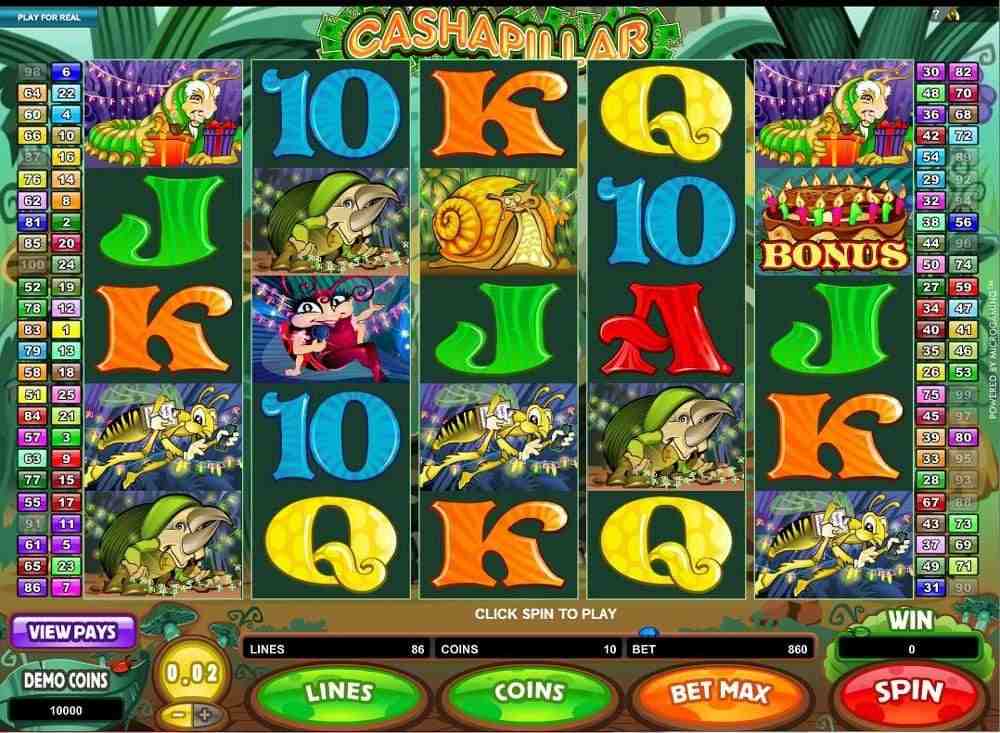 Cashapillar Slot