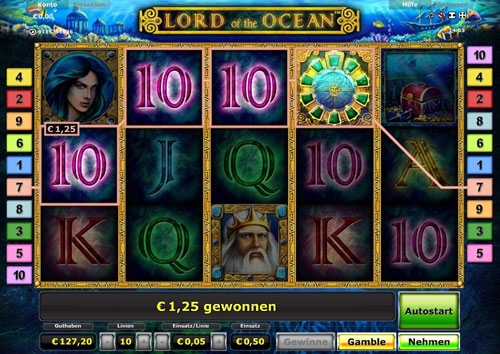 Seigneur de L'océan jeu