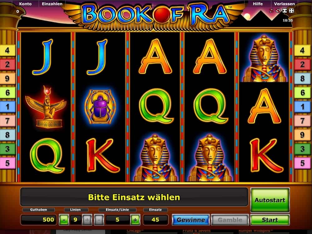 Jouer à Book of Ra en ligne