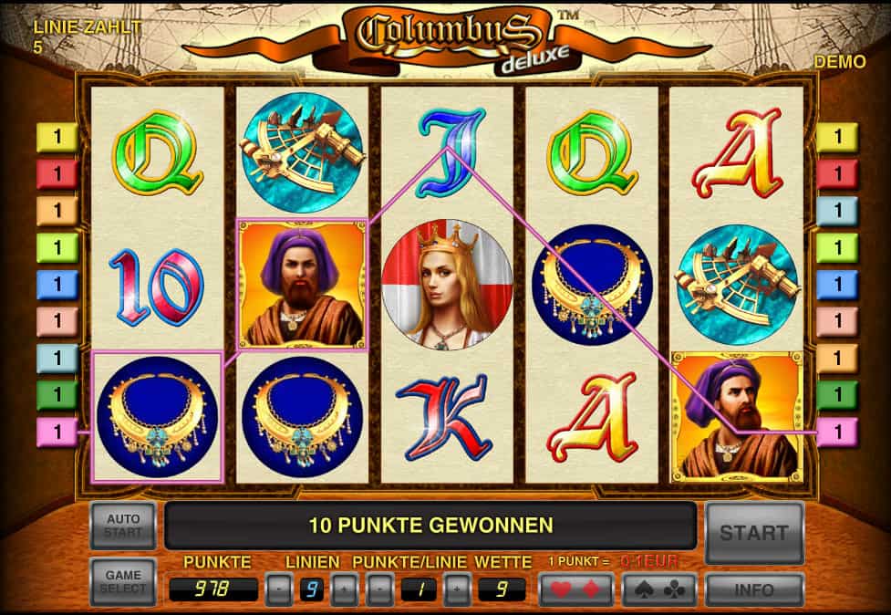 Columbus Deluxe Jeu