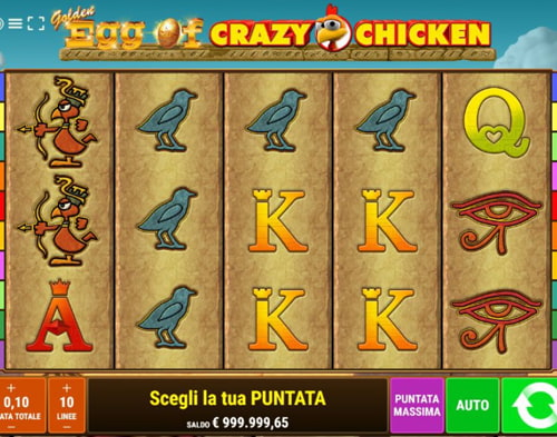 Golden Egg of crazy Chicken