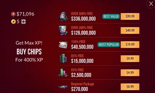 Zynga Shop Capture D'Écran