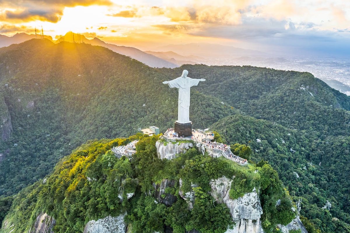 Statue du Christ Rédempteur à Rio de Janeiro